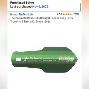 NEW: Green The Deuce #2 UL Trowel